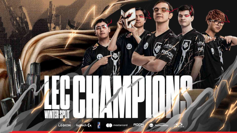 Chức vô địch LEC Mùa Đông 2023 gọi tên G2 Esports