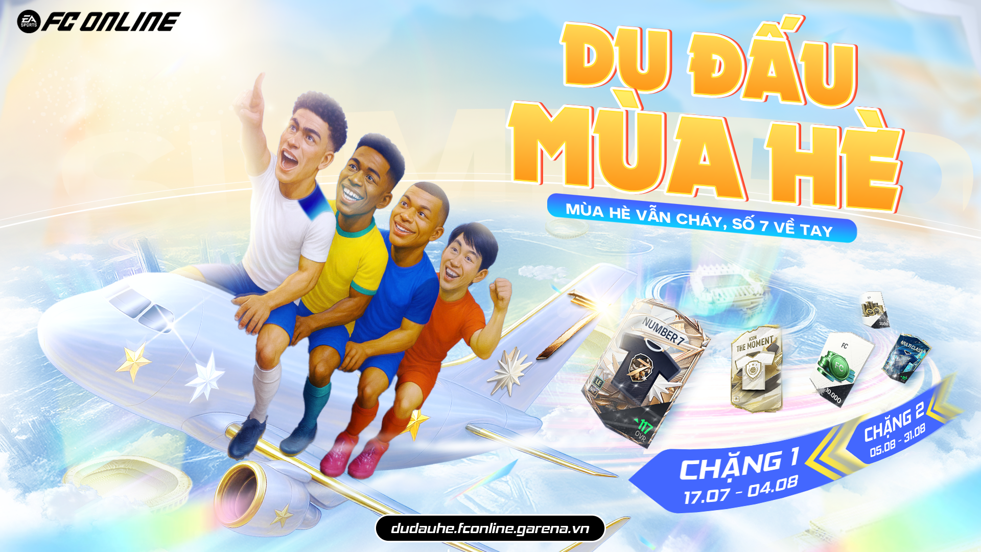 Sự kiện du đấu mùa hè của FC ONLINE khiến game thủ vất vả vì phải nhận quá nhiều quà miễn phí