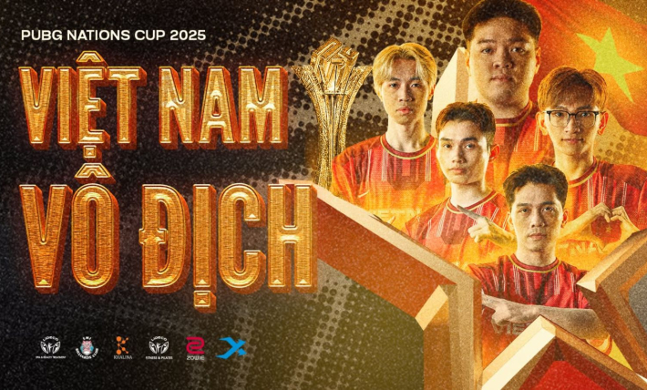 [PUBG] Việt Nam lên ngôi vô địch tại PUBG Nations Cup 2025