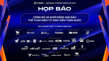 NSOC 2025 chính thức khởi tranh: Giải đấu Esports sinh viên hàng đầu Việt Nam trở lại mùa 2, tổng giải thưởng lên tới 2 tỷ đồng- Ảnh 1.