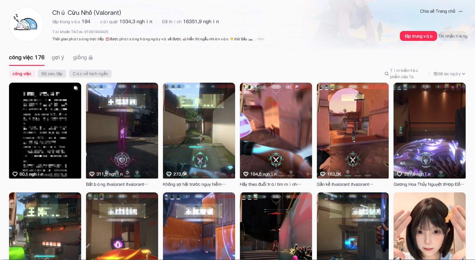 [VALORANT] Nữ streamer "Chú Cừu Nhỏ" với 1 triệu follow bị bóc phốt là sử dụng clip dàn dựng